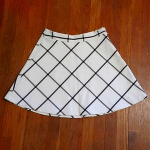 Plaid Loft Skater Skirt